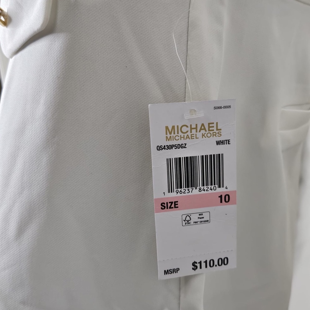 Michael Kors White Pantsuit